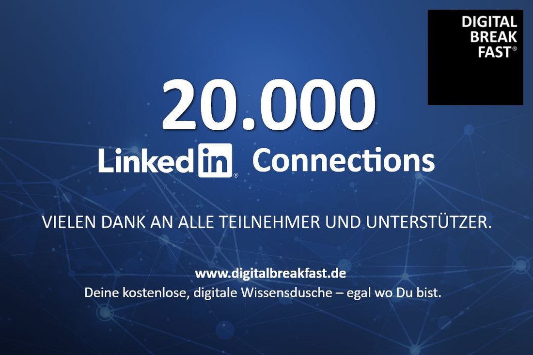 20.000 Kontakte auf LINKEDIN