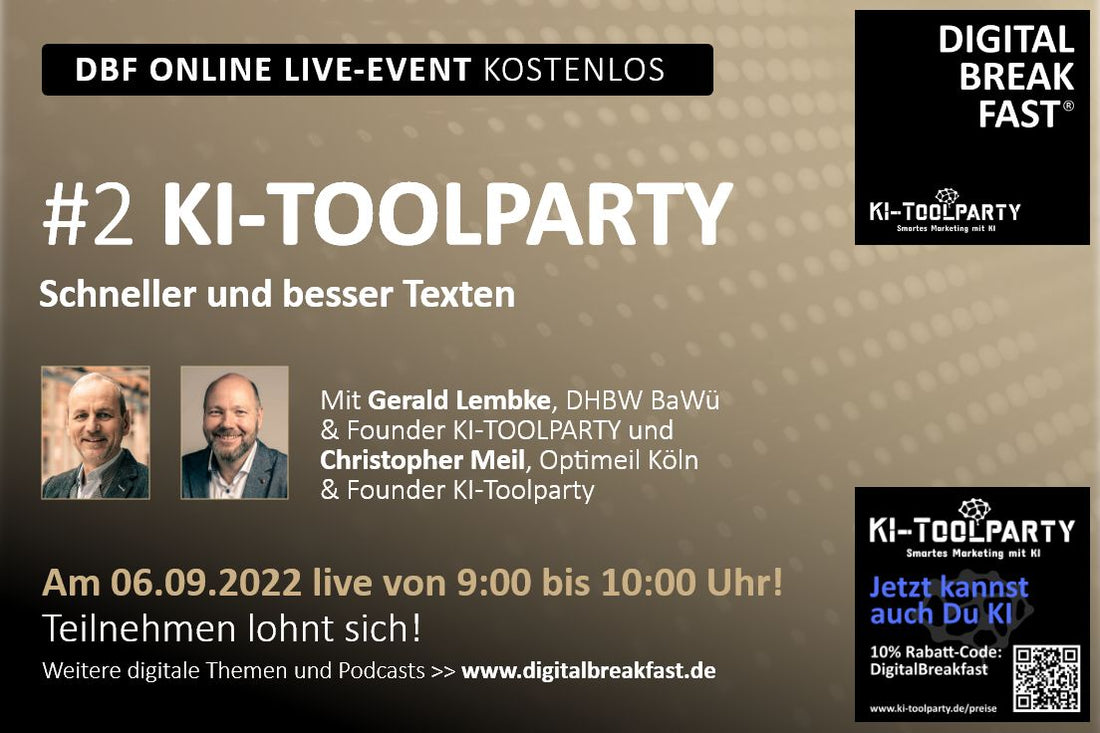 Künstliche Intelligenz (KI) im Marketing | KI-TOOLPARTY