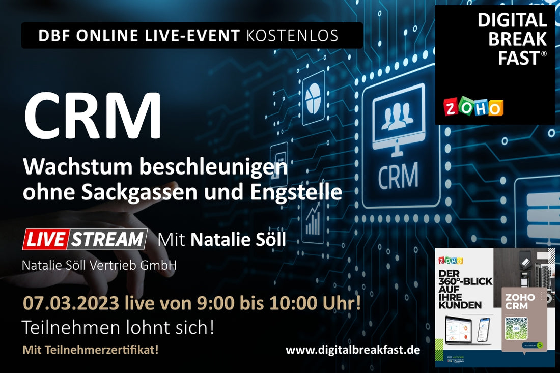 RECAP | "CRM - Wachstum beschleunigen ohne Sackgassen und Engstelle"