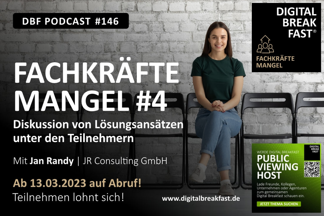 PODCAST EPISODE 146 | Fachkräftemangel Teil 4