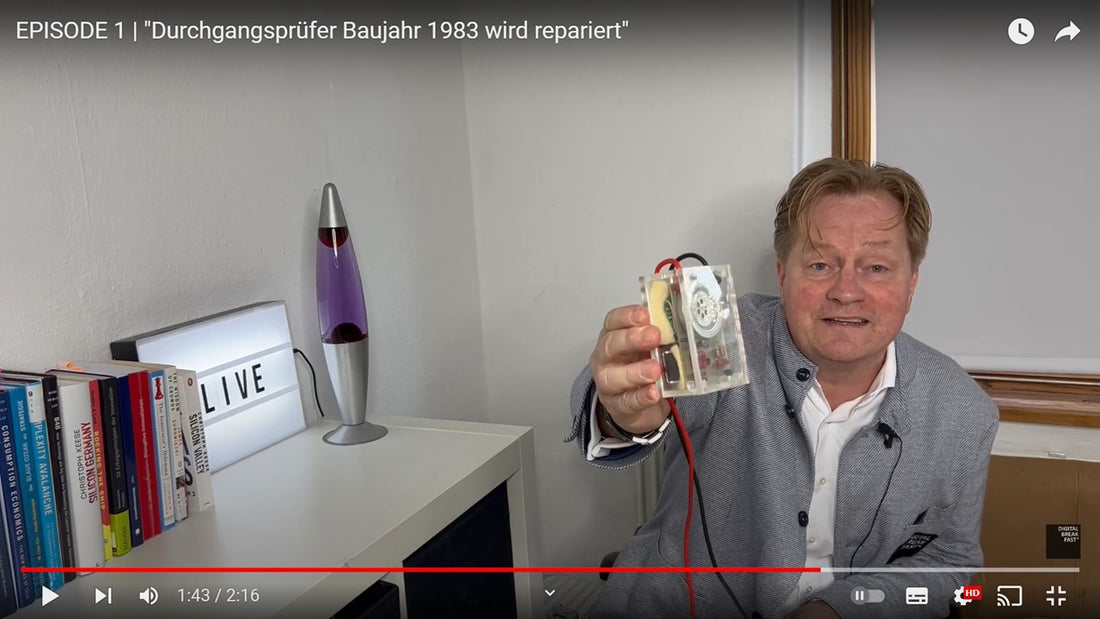 SONDERPROJEKT: "Durchgangsprüfer Baujahr 1983 wird repariert"