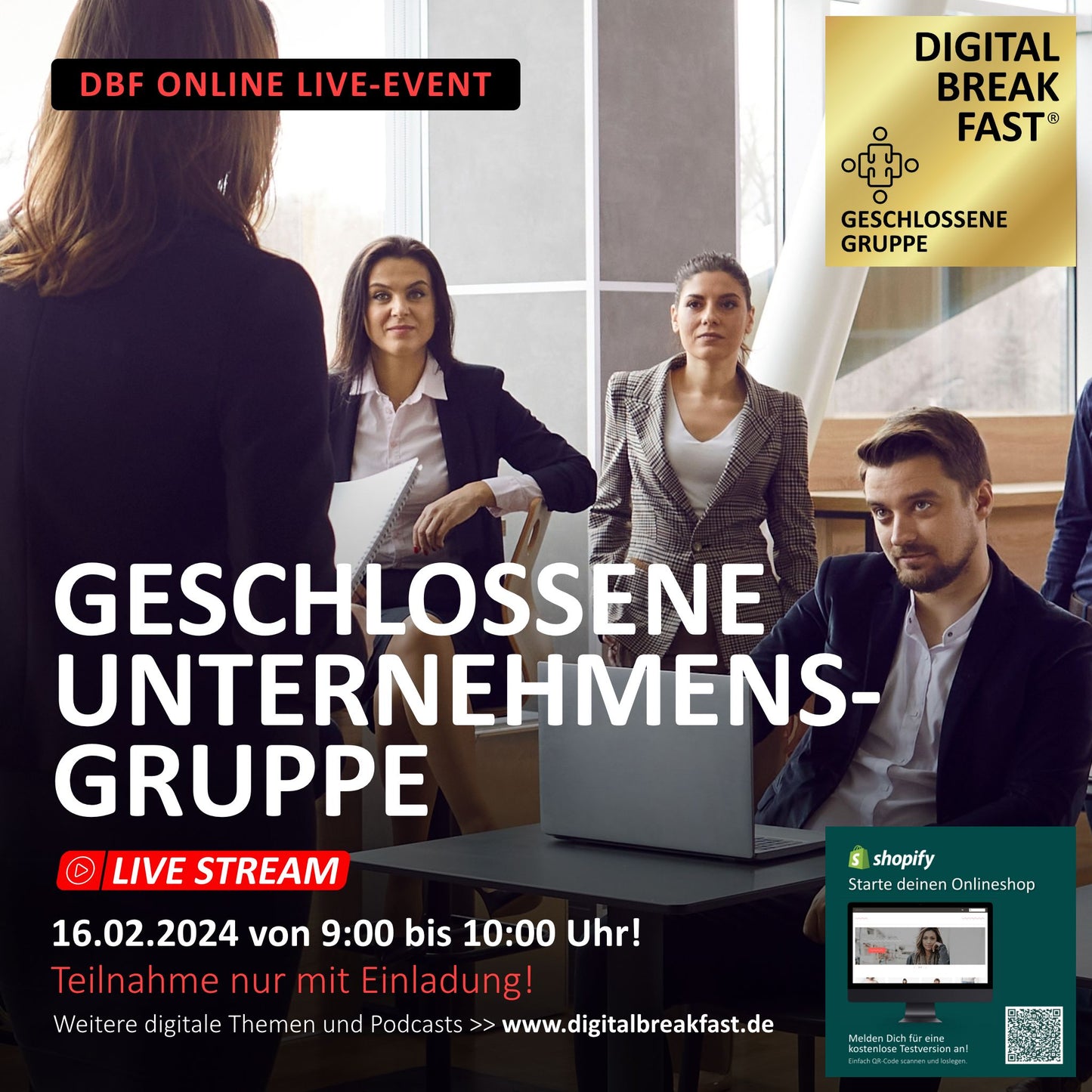 Fr, 16.02.2024 | Geschlossene Unternehmens-Gruppe