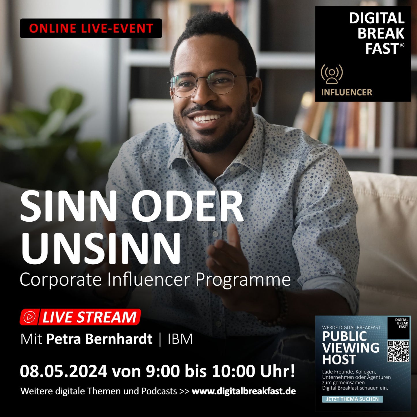 08.05.2024 | "SINN ODER UNSINN - Corporate Influencer Programme"  | Petra Bernhardt | IBM