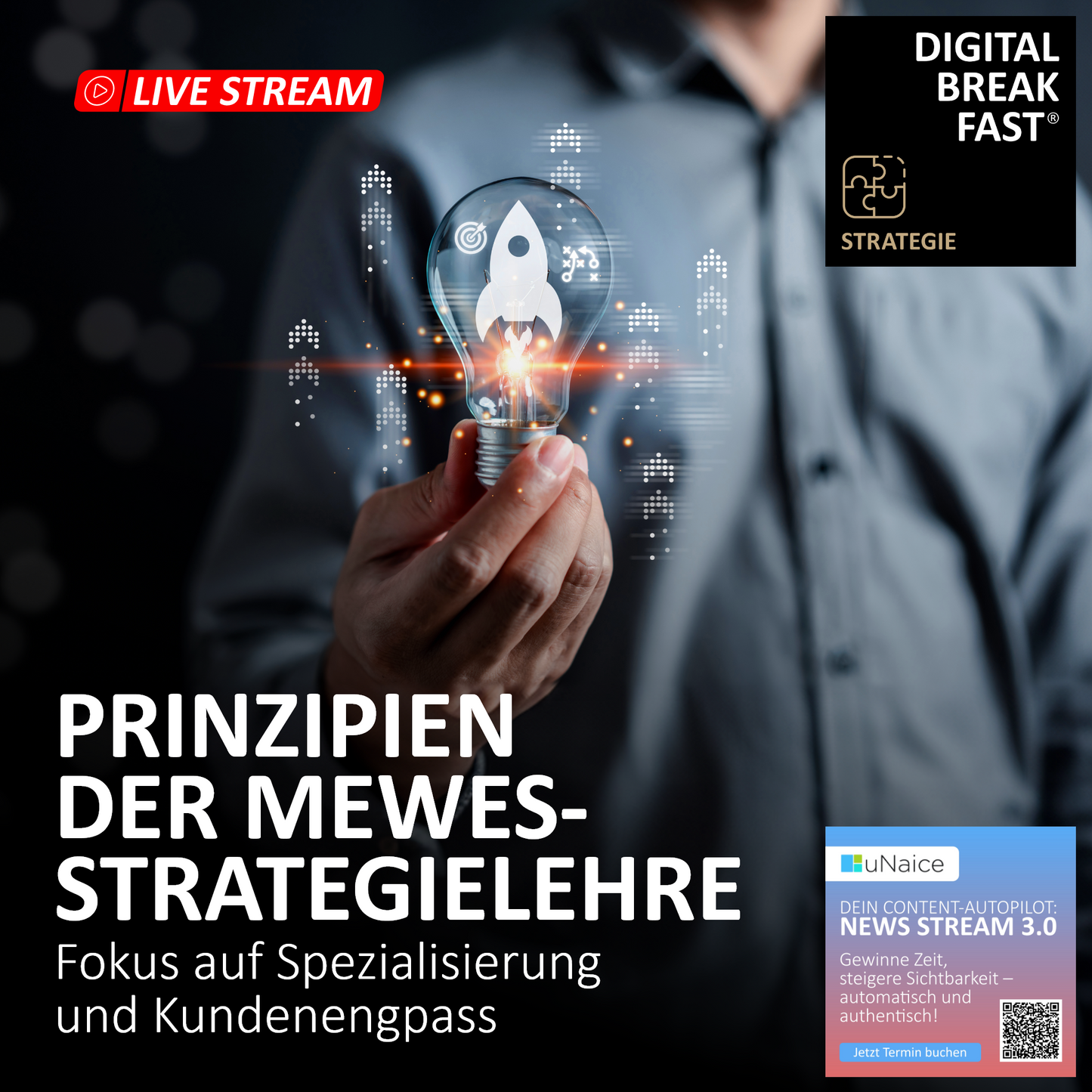 28.01.2025 | Teil 3 | "Prinzipien der Mewes-Strategielehre - Fokus auf Spezialisierung und Kundenengpass" | Prof. Dr. Nils Herda