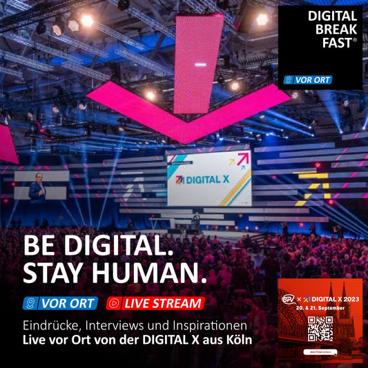 21.09.2023 | "Live vor Ort von der DIGITAL X aus Köln" | Thomas Barsch | DIGITAL BREAKFAST
