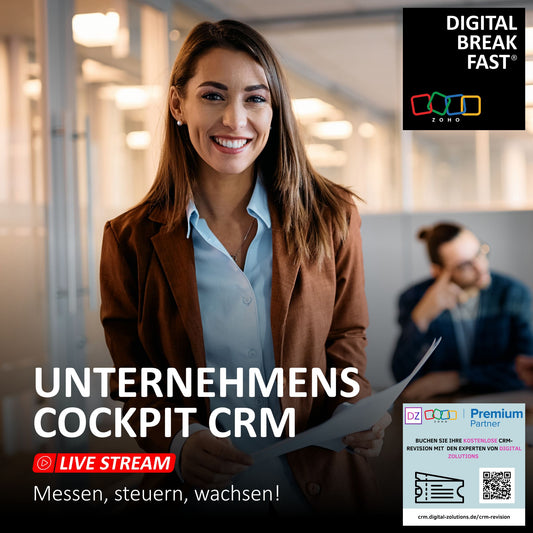 24.10.2023 | "Unternehmens Cockpit CRM - Messen, steuern, wachsen!" | Florian B. Stegmann | DIGITAL ZOLUTIONS