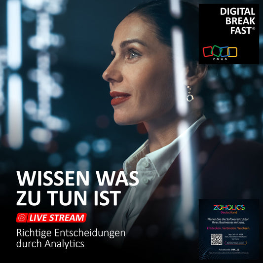 19.09.2023 |"Wissen was sie tun - Richtige Entscheidungen durch Analytics" | Lars Eberhardt und Peter Rother | Prozess Digitalisierung Jetzt