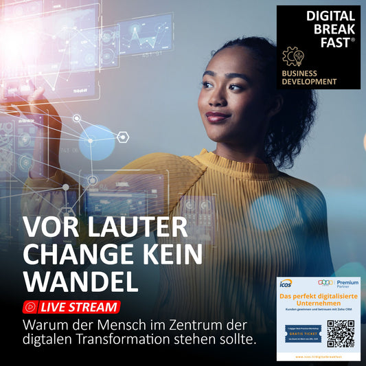 23.06.2023 | "Vor lauter Change kein Wandel - Warum der Mensch im Zentrum der digitalen Transformation stehen sollte" | Dr. Andreas Kohne | Business Development