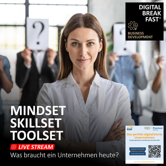 02.06.2023 | "Mindset, Skillset, Toolset - Was braucht ein Unternehmen heute?" | Dr. Andreas Kohne | Business Development