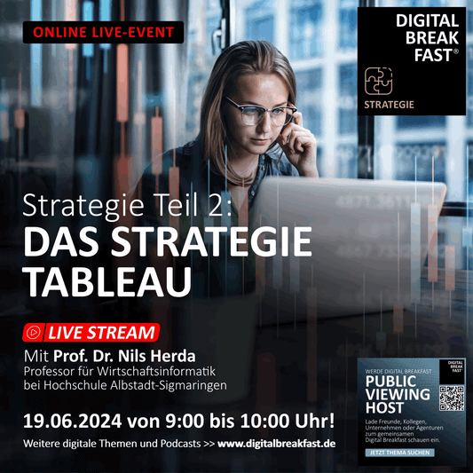 19.06.2024 | "Strategie Teil 2: Das Strategie Tableau" | Prof. Dr. Nils Herda