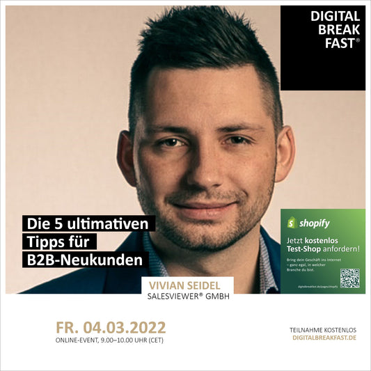04.03.2022 | "Die 5 ultimativen Tipps für B2B-Neukunden"