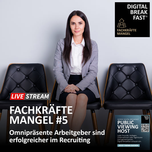 19.05.2023 | "Fachkräftemangel Teil 5 | Omnipräsente Arbeitgeber sind erfolgreicher im Recruiting" | Jan Randy | JR Consulting GmbH | FACHKRÄFTEMANGEL
