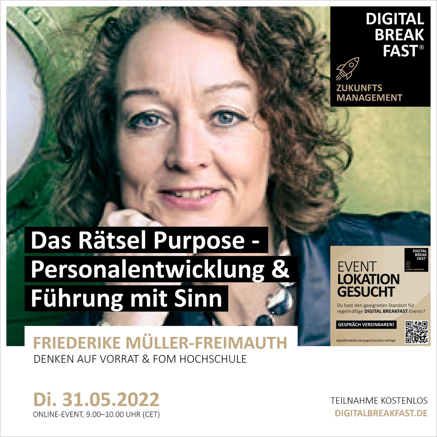 31.05.2022 | "Das Rätsel Purpose - Personalentwicklung & Führung mit Sinn"
