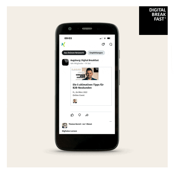 WERBUNG: DIGITAL BREAKFAST - DIGITAL BREAKFAST