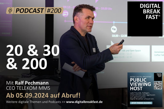 JUBILÄUM | 20 & 30 & 200 mit Ralf Pechmann | CEO TELEKOM MMS