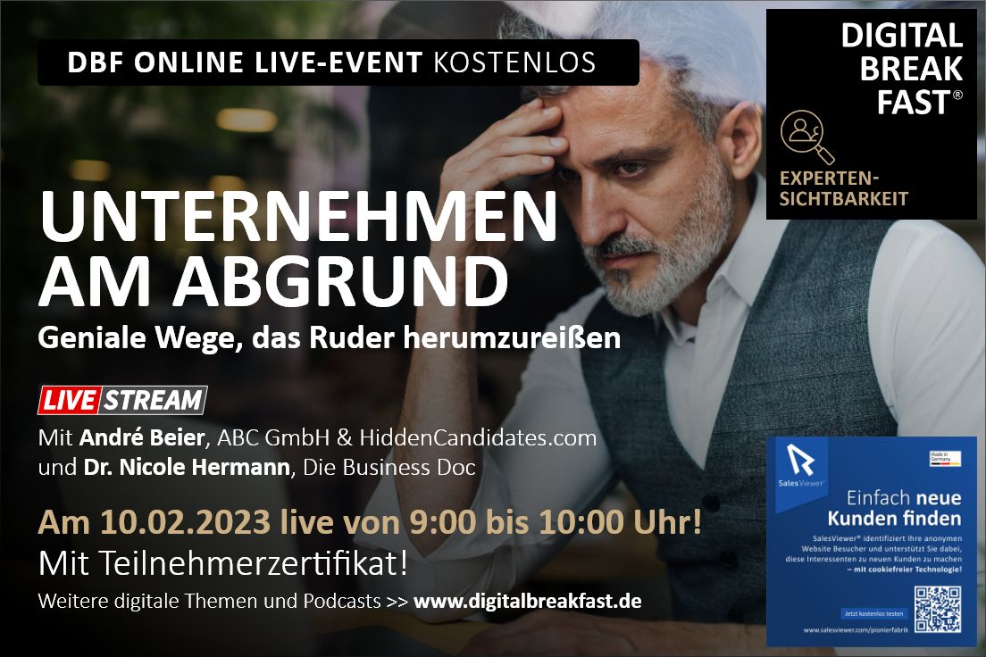 PODCAST EPISODE 132 | "Unternehmen am Abgrund" | André Beier & Dr. Nicole Hermann