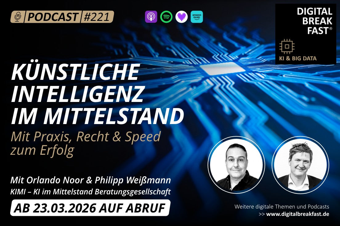 Künstliche Intelligenz im Mittelstand: Mit Praxis, Recht & Speed zum Erfolg | EP 221