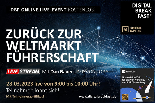Zurück zur Weltmarktführerschaft | MISSION TOP FIVE