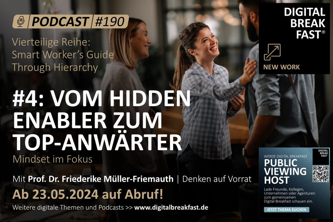 PODCAST EPISODE 190 | Mindset im Fokus - VOM HIDDEN ENABLER ZUM TOP-ANWÄRTER