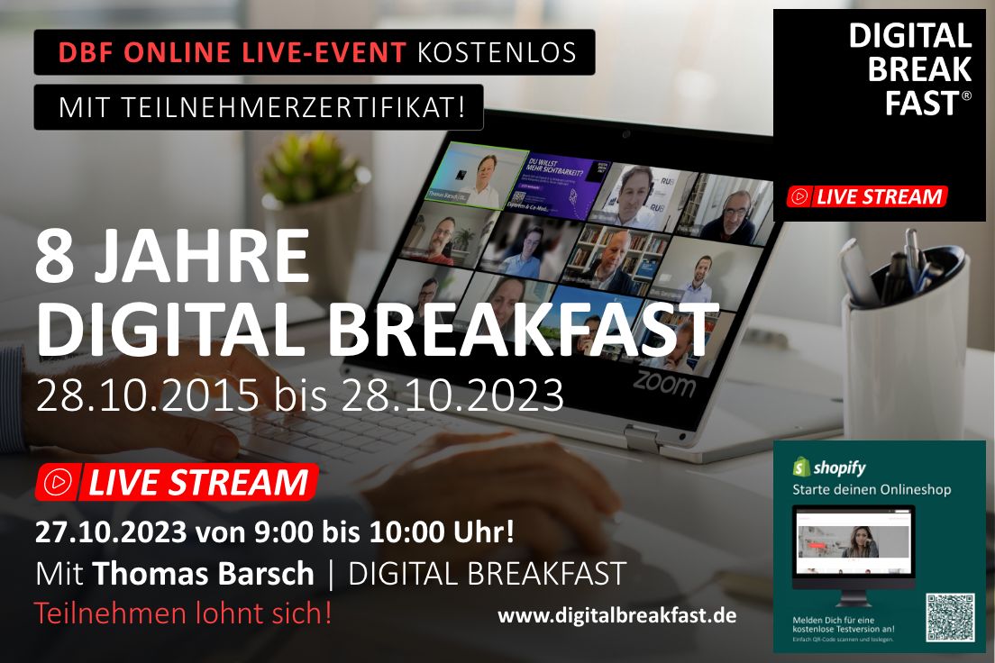 PODCAST EPISODE 171 | 8 Jahre DIGITAL BREAKFAST