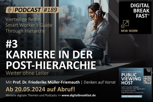 POPCAST EPISODE 189 | Weiter ohne Leiter - KARRIERE IN DER POST-HIERARCHIE