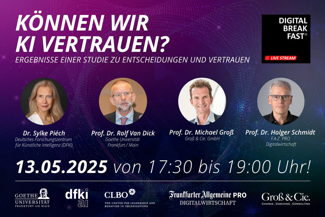 Können wir KI vertrauen oder nicht? Ergebnisse einer Studie zu Entscheidungen und Vertrauen. | EP 216