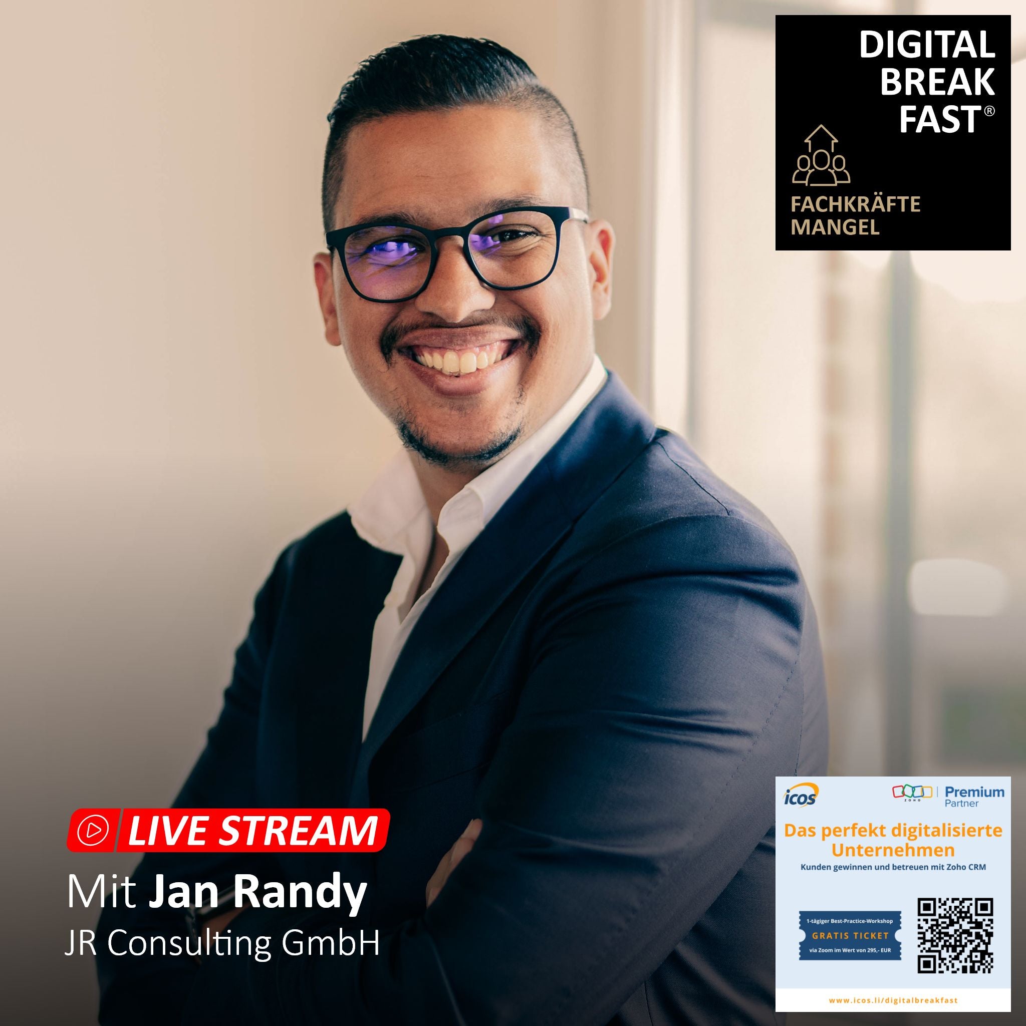 16.06.2023 | "Fachkräftemangel Teil 6 - Prozesse und Systeme die helfen" | Jan Randy | JR Consulting GmbH | FACHKRÄFTEMANGEL