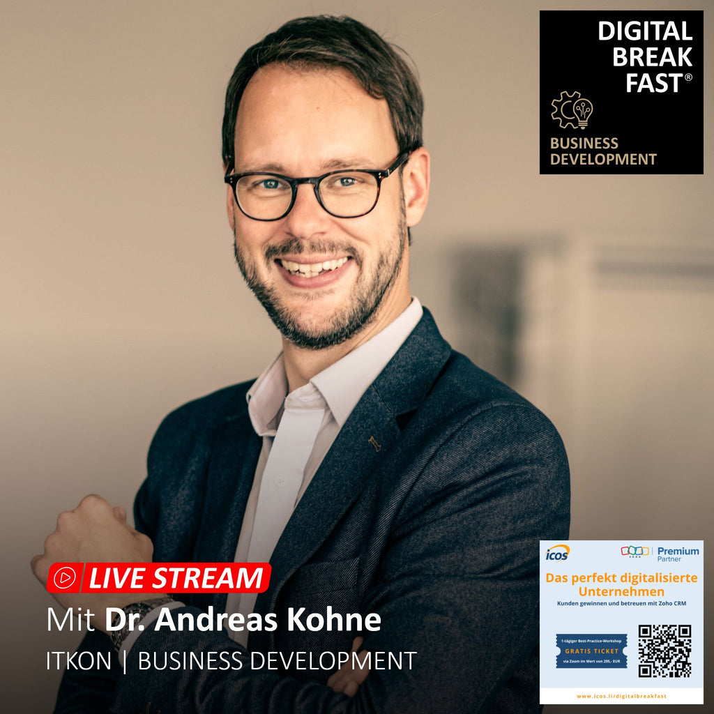 23.06.2023 | "Vor lauter Change kein Wandel - Warum der Mensch im Zentrum der digitalen Transformation stehen sollte" | Dr. Andreas Kohne | Business Development