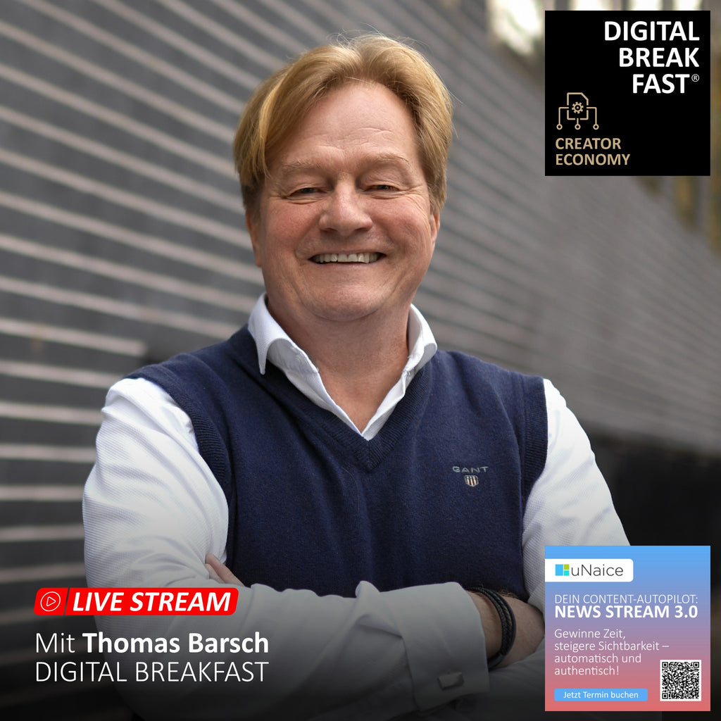 06.12.2024: "Tägliche Blogbeiträge und Social-Media-Posts – Der NEWS STREAM" mit Thomas Barsch