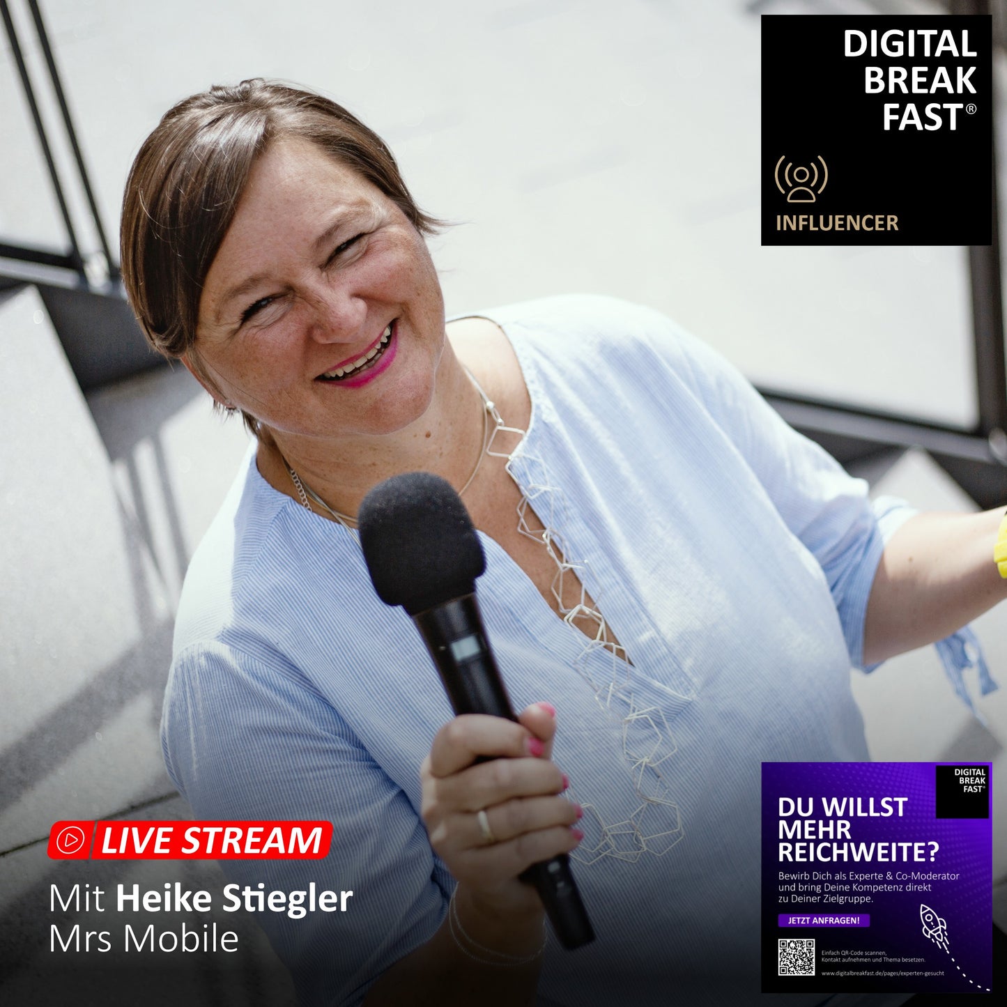 18.10.2024: "Skillprofil Corporate Influencer: innen" mit Heike Stiegler | Mrs. Mobil