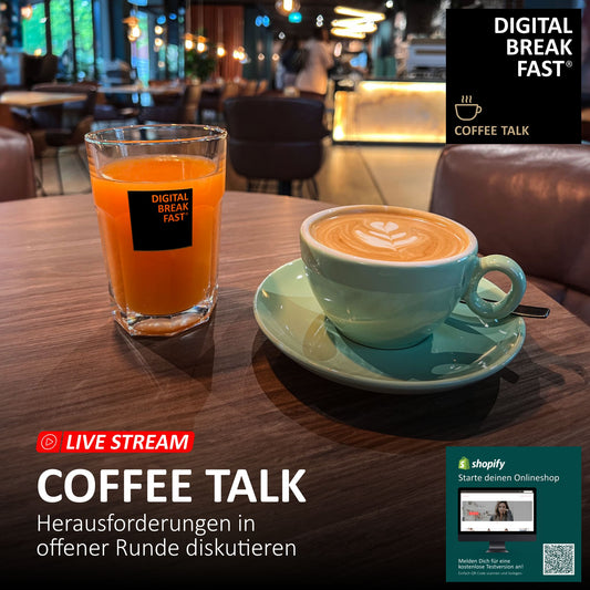 13.10.2023 | Coffee Talk | Herausforderungen in offener Runde diskutieren