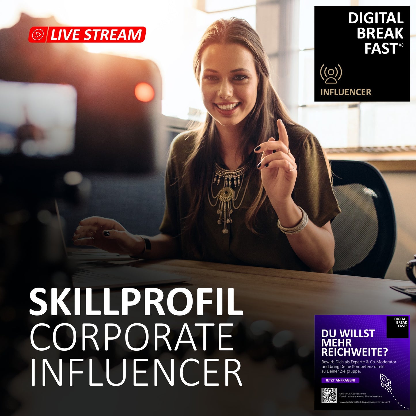 18.10.2024: "Skillprofil Corporate Influencer: innen" mit Heike Stiegler | Mrs. Mobil