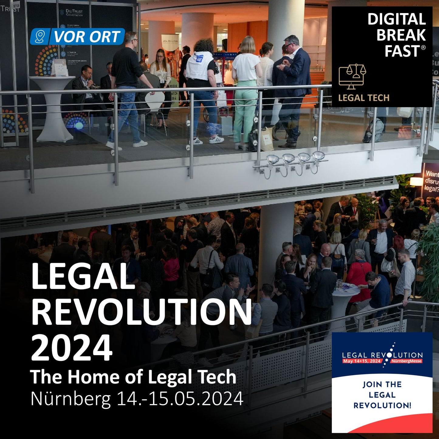 14.-15.05.2024: "LEGAL REVOLUTION 2024 -THE HOME OF LEGAL TECH" | Thomas Barsch | THOMAS BARSCH BERATUNG