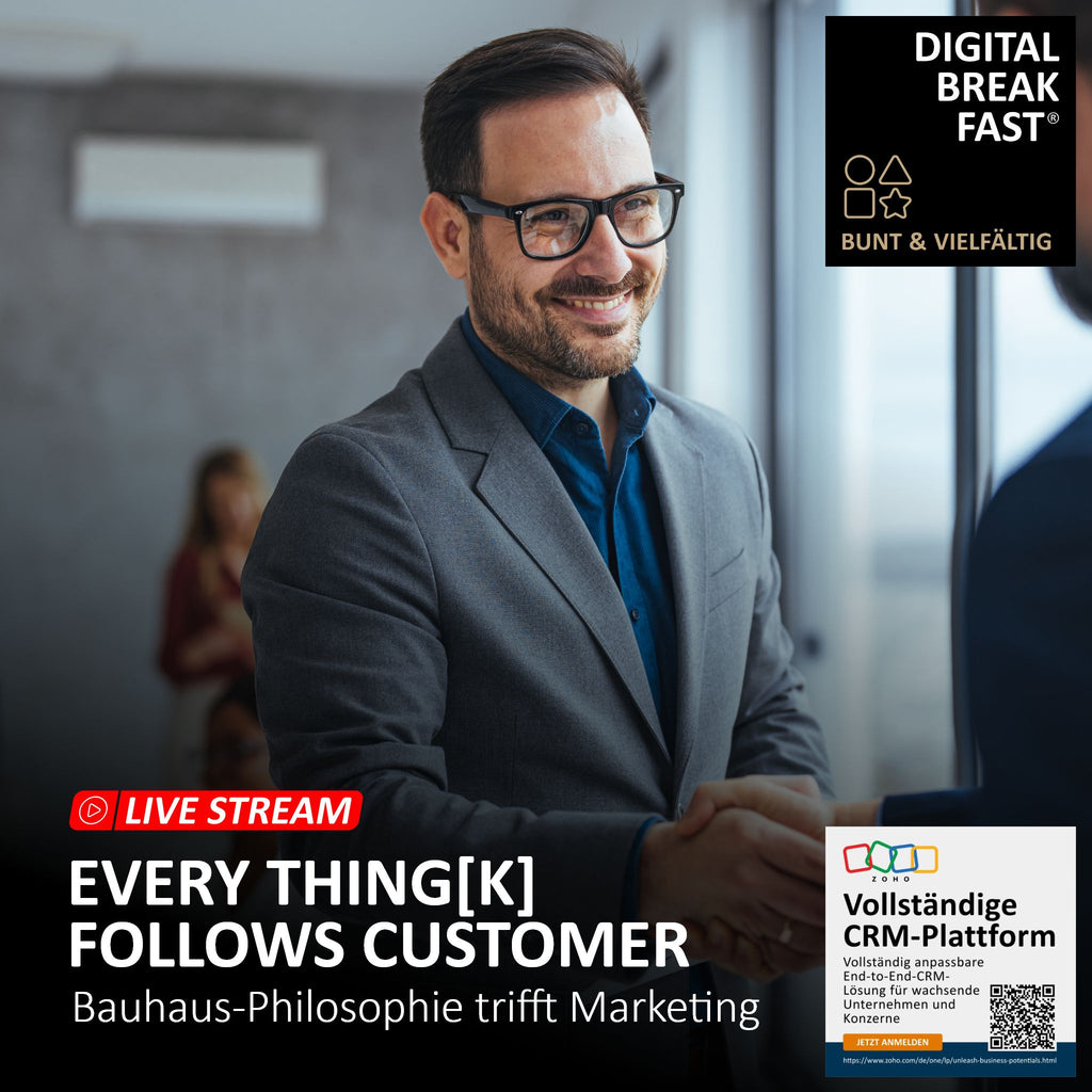 06.10.2023 | "Every thing[k] follows Customer. Bauhaus-Philosophie trifft Marketing"  | Thomas Barsch | THOMAS BARSCH BERATUNG
