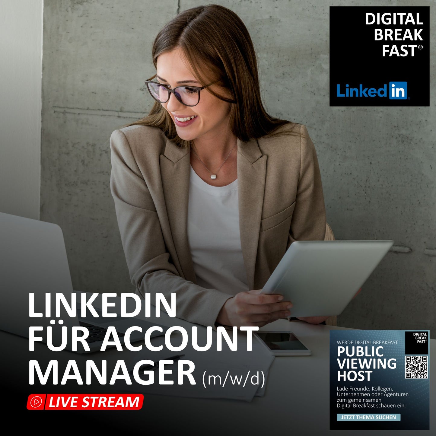 26.05.2023 | "LinkedIn für Account Manager (m/w/d)" | Thomas Barsch | DIGITAL BREAKFAST