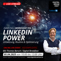 LINKEDIN POWER [Samstags] | "Umsetzung & Routine & Optimierung"