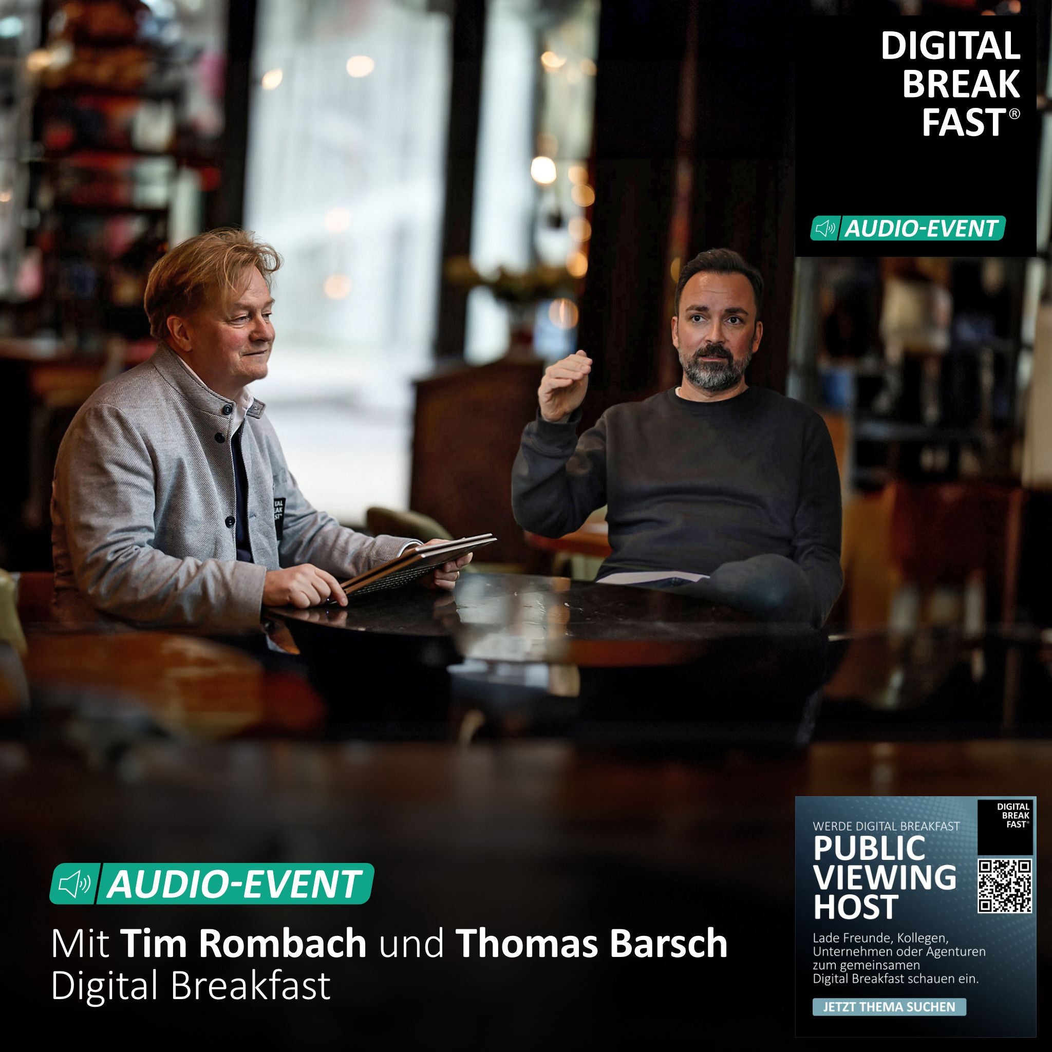 Thomas Rombach 21.05.2024: LINKEDIN AUDIO-EVENT |