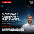 17.04.2026 | Ignoranz + Arroganz = Irrelevanz? Warum wir bei KI jetzt handeln müssen!