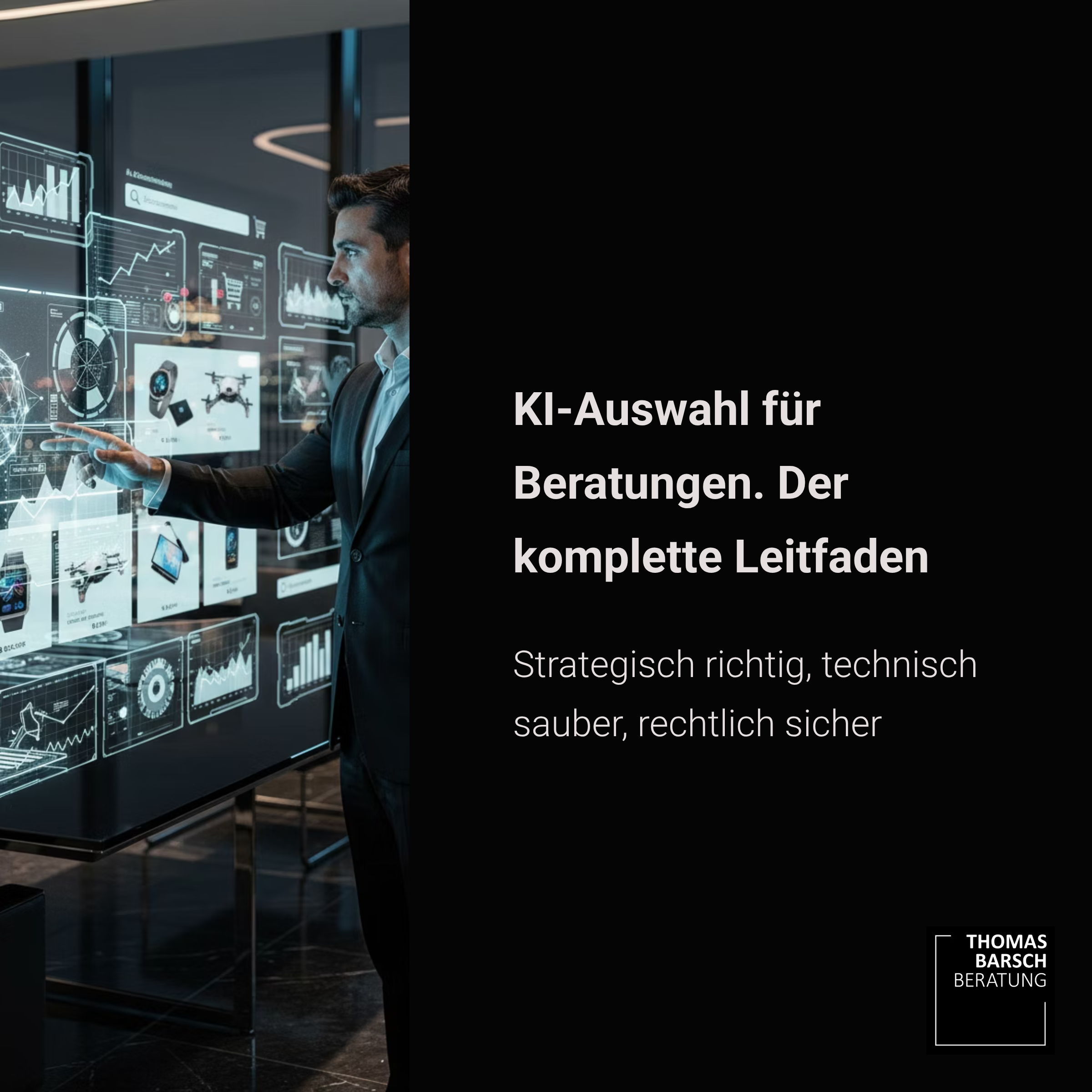 KI-Auswahl für Beratungen. Der komplette Leitfaden | Strategisch richtig, tehnisch sauber, rechtlich sicher