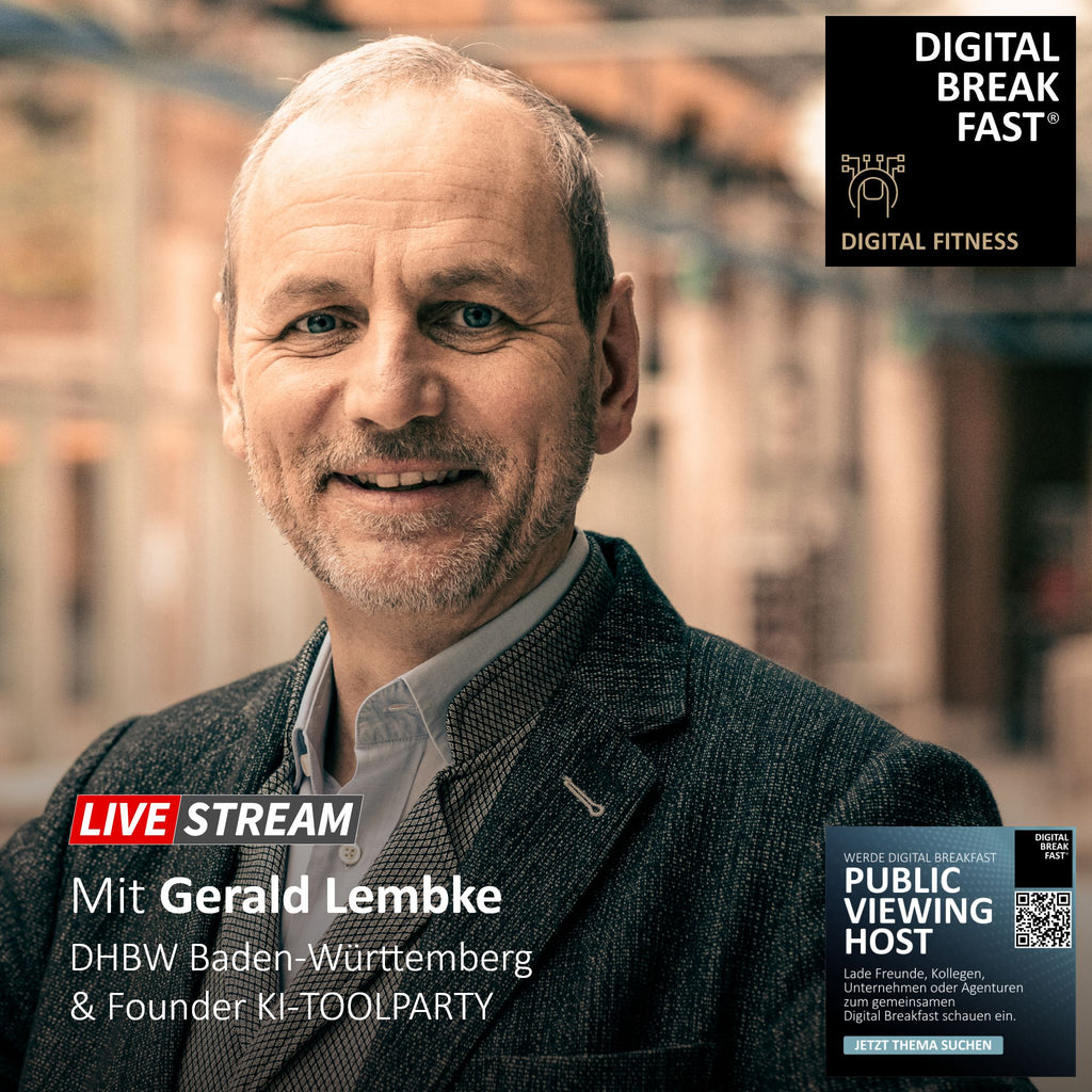 16.05.2023 | "Mental Health und digitaler Stress – Umgang mit zunehmender Digitalisierung" | Gerald Lembke | DHBW BAWÜ & Founder KI-Toolparty | DIGITALE FITNESS