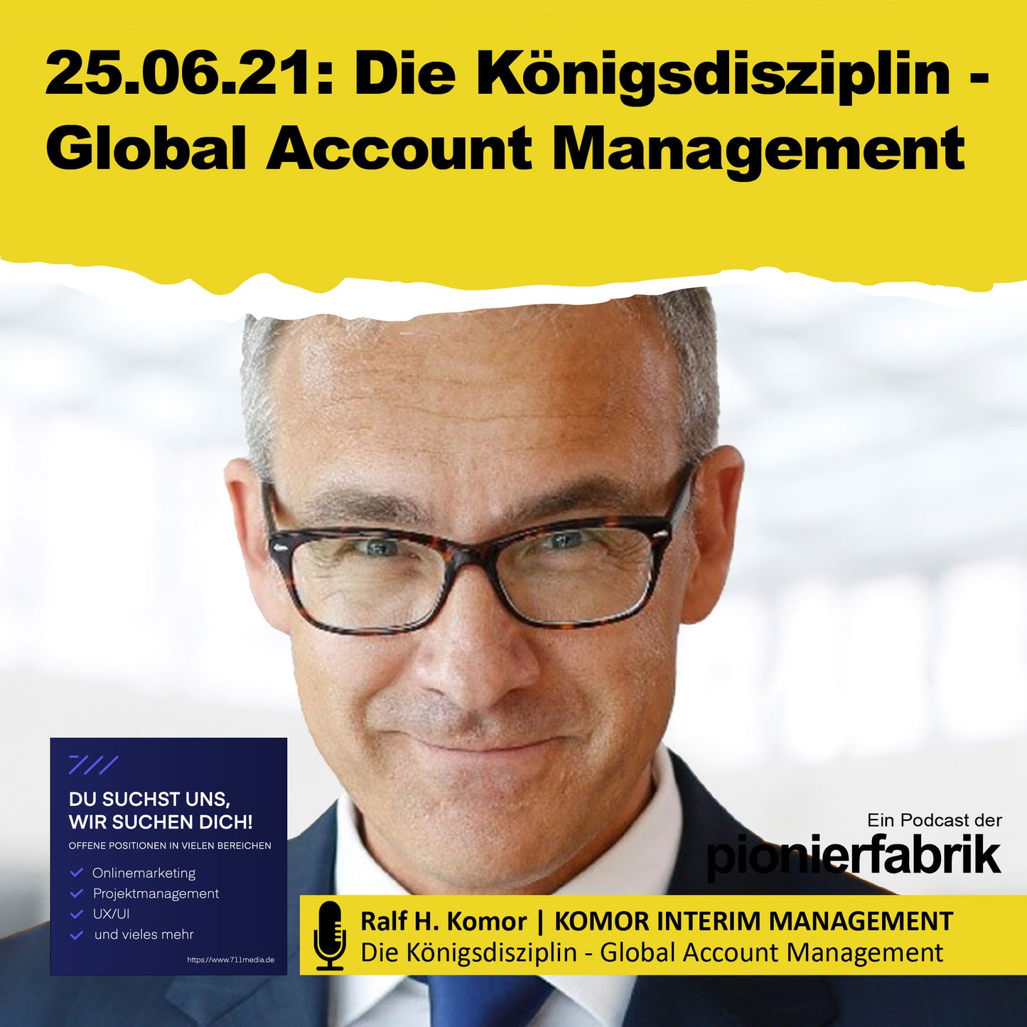 25.06.2021 | "Die Königsdisziplin - Global Account Management"