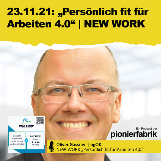 23.11.21 | "Persönlich fit für Arbeiten 4.0" | NEW WORK