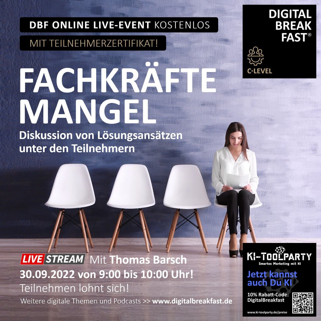 30.09.2022 | "Fachkräftemangel, na und!" | Diskussion von Lösungsansätzen unter den Teilnehmern