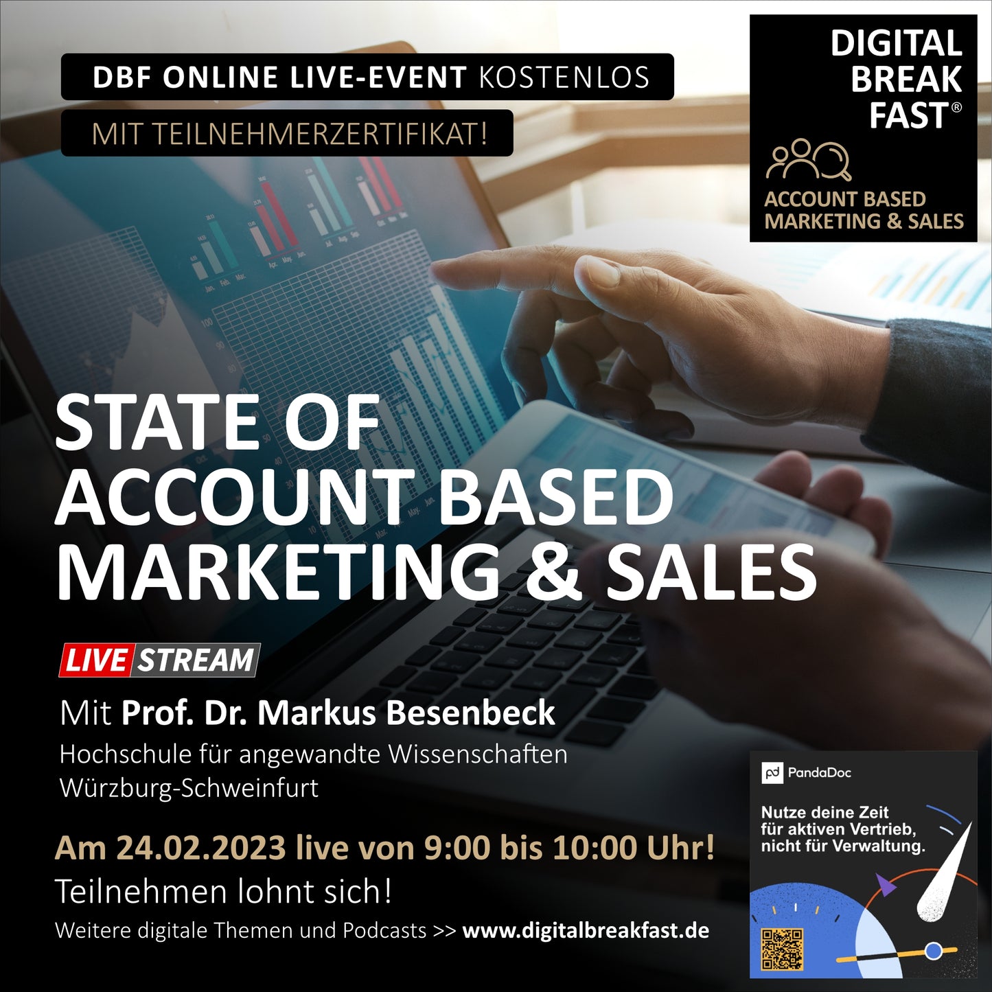 24.02.2023 | "State of Account Based Marketing & Sales“ | Prof. Dr. Markus Besenbeck | Hochschule für angewandte Wissenschaften Würzburg-Schweinfurt