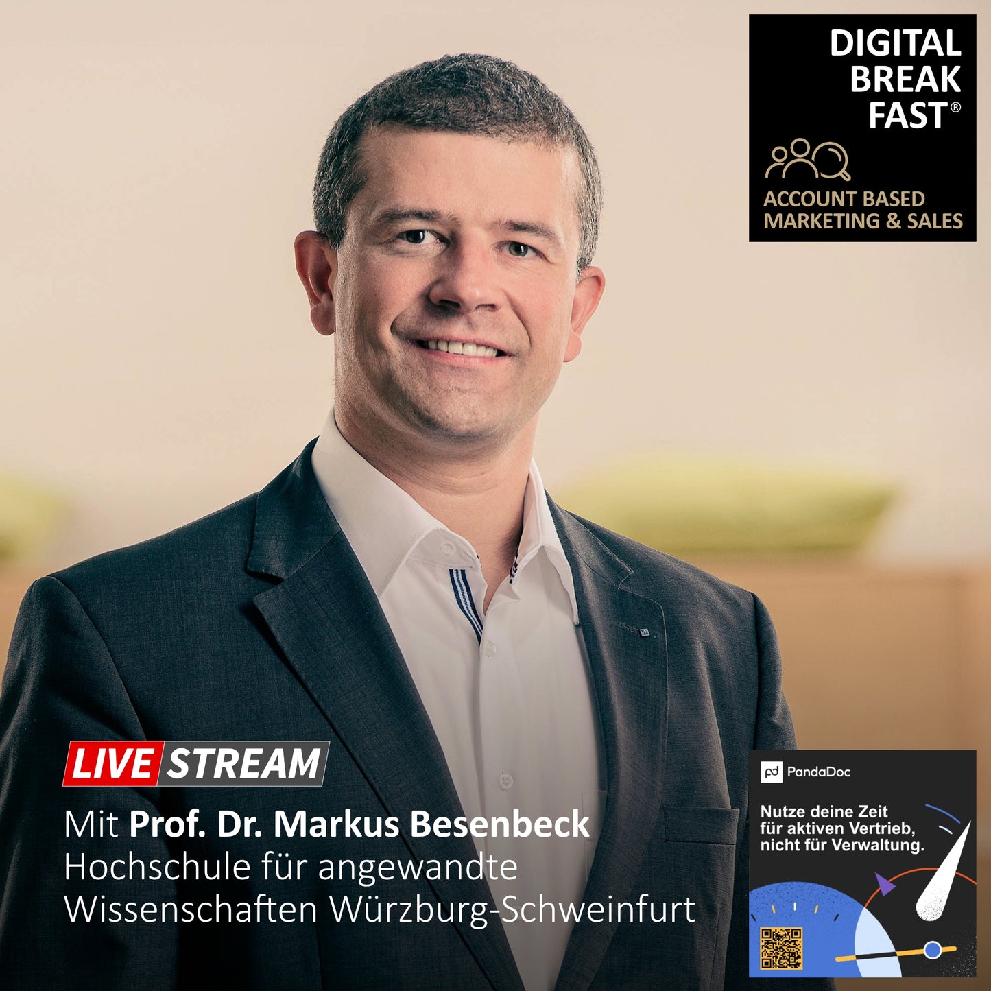 24.02.2023 | "State of Account Based Marketing & Sales“ | Prof. Dr. Markus Besenbeck | Hochschule für angewandte Wissenschaften Würzburg-Schweinfurt