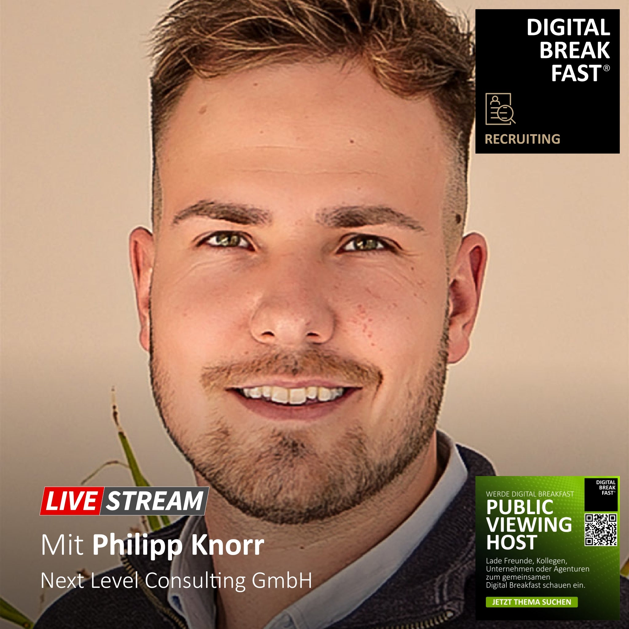 04.04.2023 | "Bewerbergespräch als Verkaufsgespräch / Live-Pitches mit potenziellen Bewerbern" | Philipp Knorr | Next Level Consulting GmbH | RECRUITING