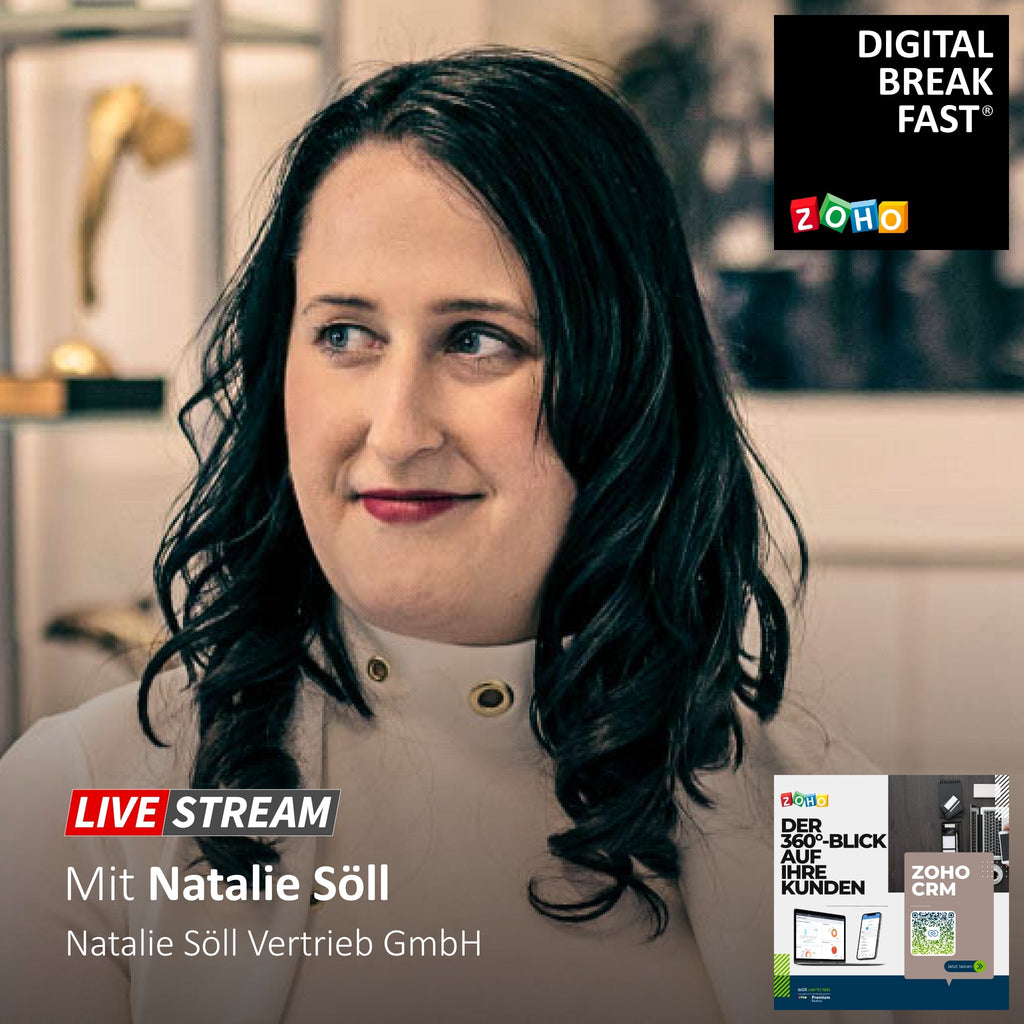 PRÄSENTATION | von 07.03.2023 | "CRM - Wachstum beschleunigen ohne Sackgassen und Engstelle" | Natalie Söll | Natalie Söll Vertrieb GmbH | ZOHO