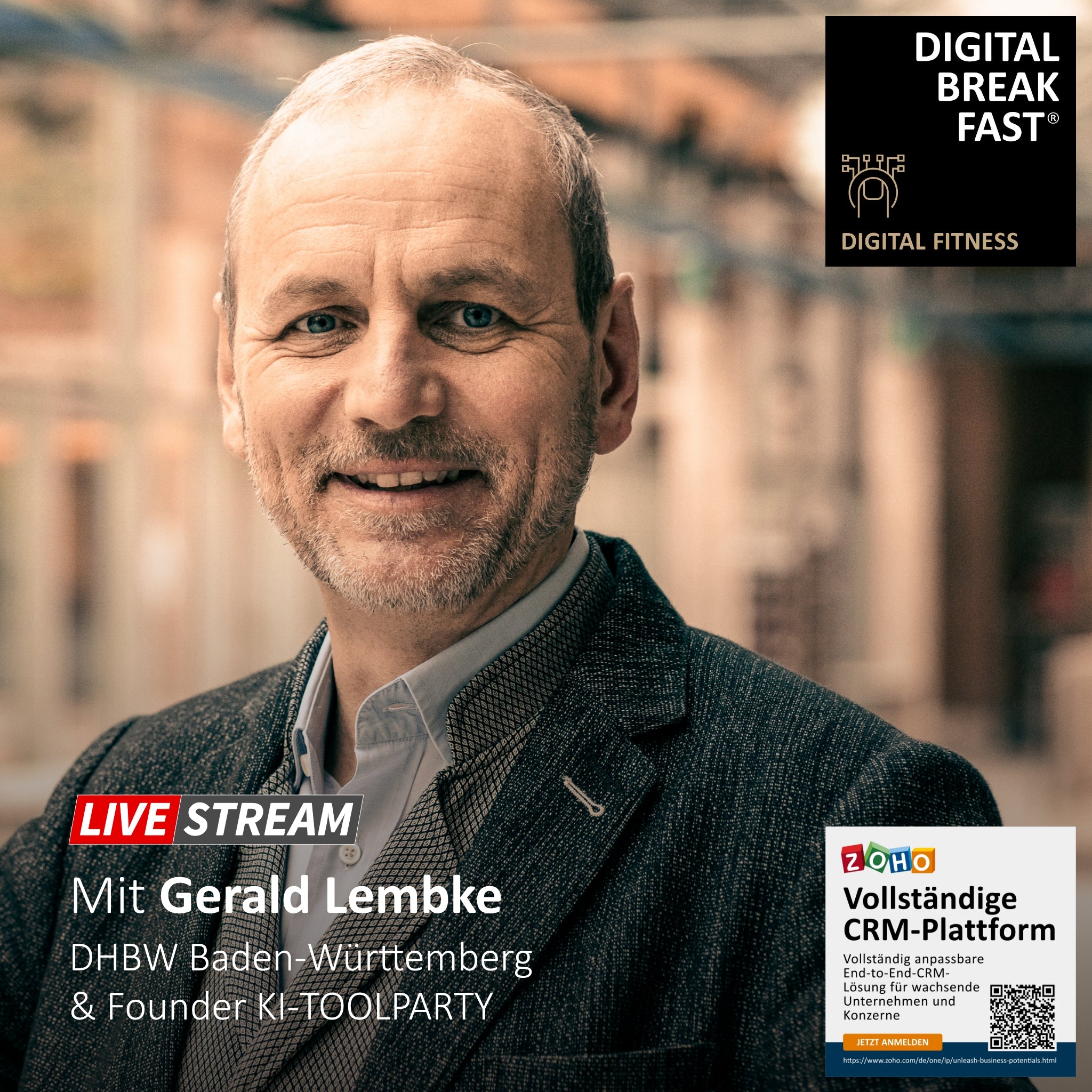 31.03.2023 | "Zukunft der beruflichen Kompetenzen – Was brauchen wir, was nicht?" | Gerald Lembke | DHBW BAWÜ & Founder KI-Toolparty | DIGITALE FITNESS