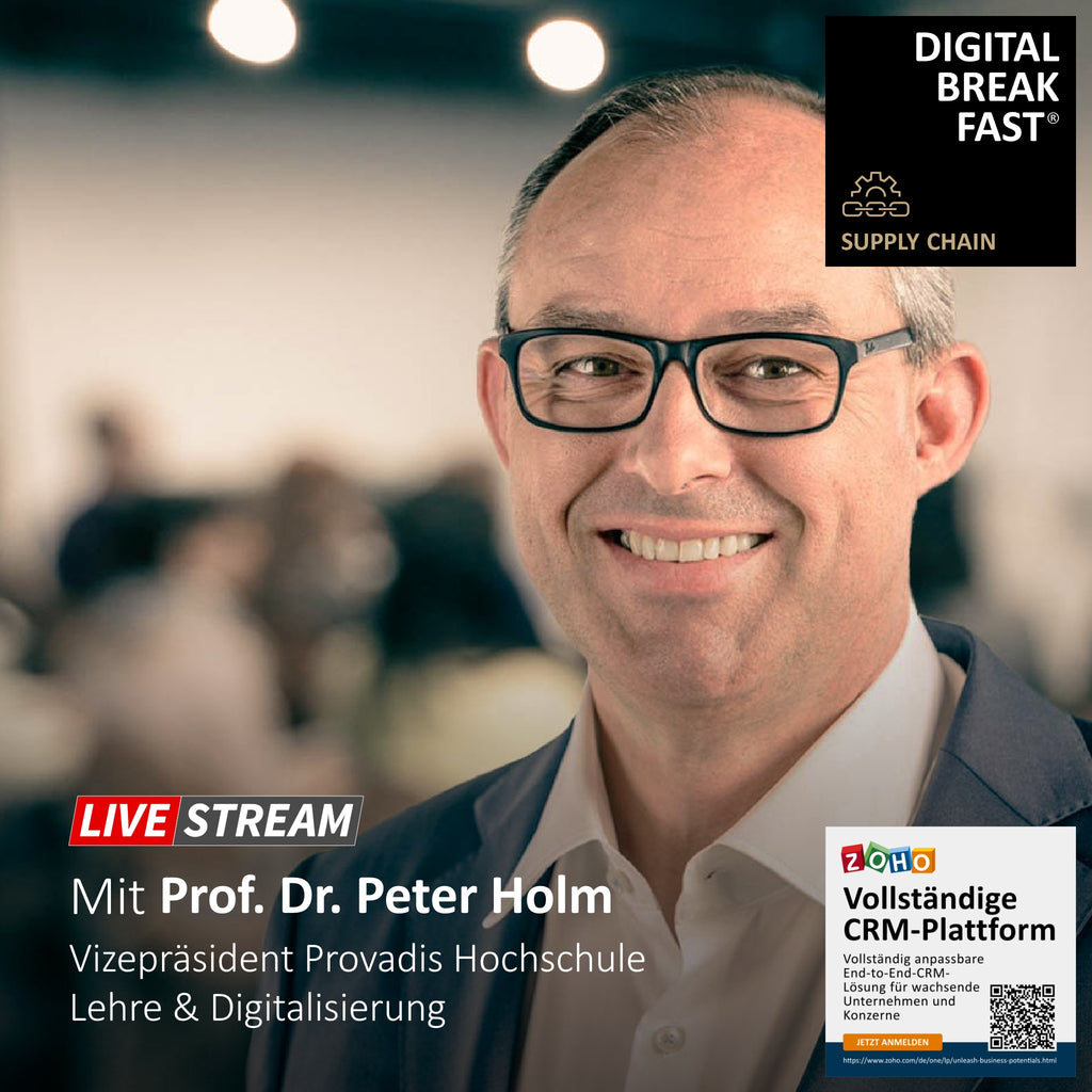 21.03.2023 | "Resiliente Lieferketten – die Zukunft der Logistik?" | Prof. Dr. Peter Holm | Vizepräsident Provadis Hochschule Lehre & Digitalisierung - Studiengangsleitung Logistik