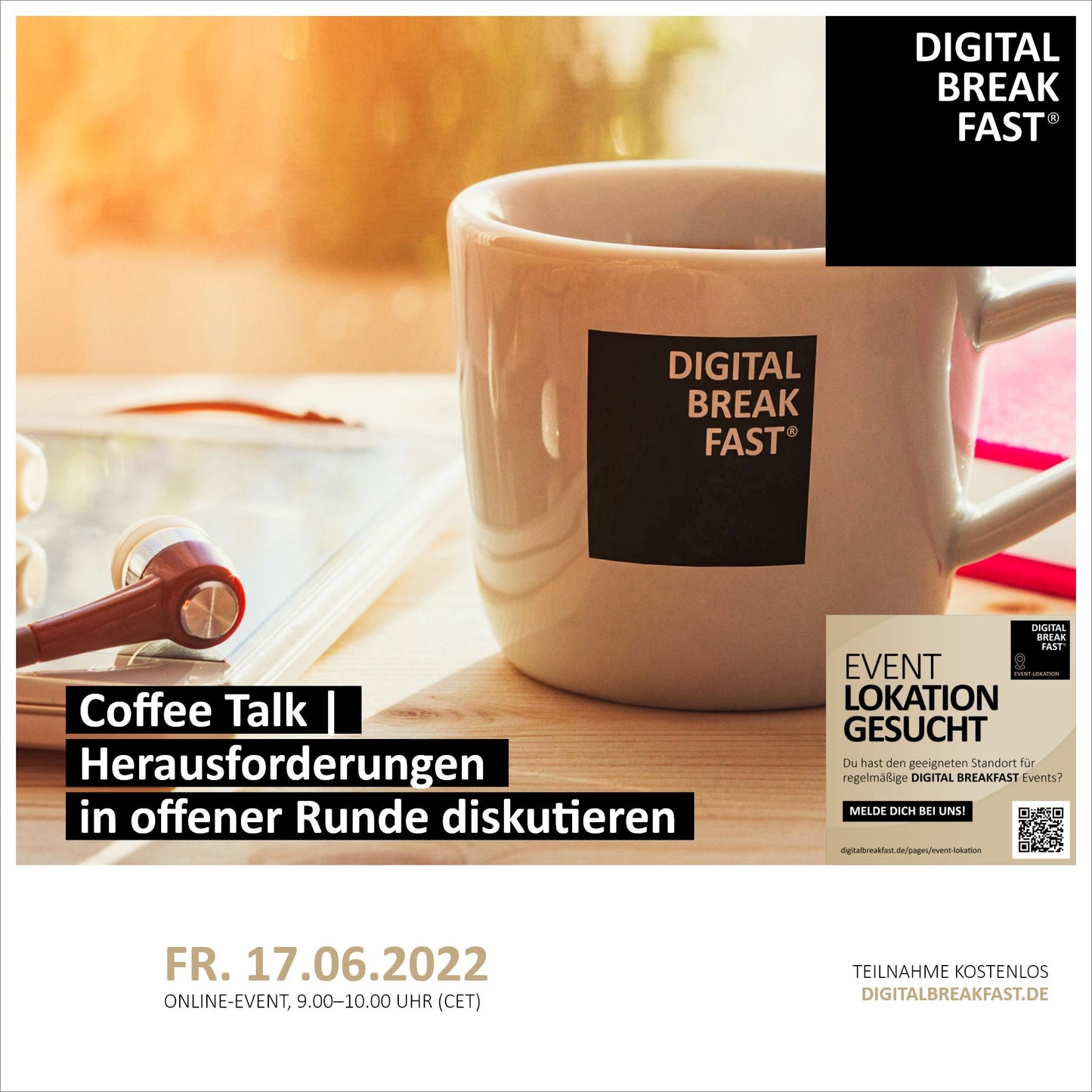 17.06.2022 | Coffee Talk | Herausforderungen in offener Runde diskutieren